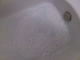 「滑らかな優しい泡のお風呂」の画像（1枚目）