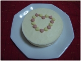 口コミ：バレンタインのプレゼントに☆とろけるチーズケーキ（ホール)の画像（1枚目）