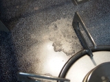 口コミ：キッチンのお掃除に大活躍☆洗剤がいらない油汚れ専用ふきんの画像（5枚目）
