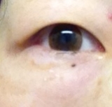 口コミ：カラコン初体験で、びっくりな瞳の大きさ！の画像（1枚目）