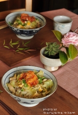 口コミ：【ピリリと美味しい☆超簡単】キムチ親子丼風の画像（2枚目）
