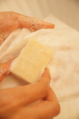 口コミ：『豆乳石鹸』糸を引くような粘りと潤いの石鹸に、納得！！の画像（9枚目）