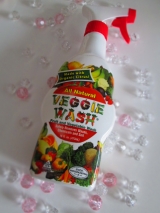 口コミ記事「100%植物由来でできた洗浄液で、お野菜や果物を洗う？！ベジーウォッシュ❤オールナチュラルフルーツ＆ベジタブルウォッシュ」の画像