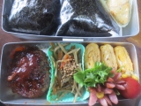 佐賀海苔おむすび弁当(*^^)v