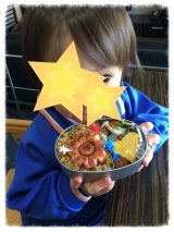 口コミ：HOKOスマイルショップさんのとりそぼろが主役の幼稚園お弁当☆の画像（6枚目）