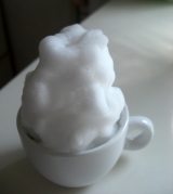 口コミ：もこもこ　白くま石鹸で作りました(^^♪の画像（4枚目）