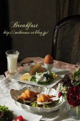 口コミ記事「美味しいパンでのんびり朝食」の画像