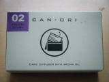 口コミ：カード型アロマディフューザー「CAN-ORI」の画像（2枚目）