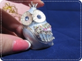 「可愛い宝石箱。フクロウ フェアリーブルー」の画像