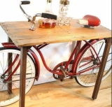 自転車のおしゃれテーブル