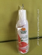 口コミ記事「グレープフルーツの香りを閉じ込めた室内芳香剤」の画像