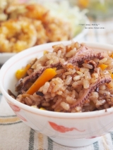 口コミ：美味しい十六穀米　で　炊き込みイカご飯～♪の画像（7枚目）