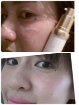 口コミ：ラウラ☆リーチザエッセンス３回目お肌の変化についての画像（1枚目）
