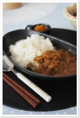 口コミ：カレーっぽくないカレー☆国産牛すじと赤ワインのごきげん特製カレーの画像（1枚目）