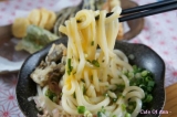 口コミ：烏骨鶏の卵で釜玉うどん♪の画像（3枚目）