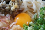 口コミ：烏骨鶏の卵で釜玉うどん♪の画像（4枚目）