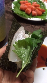 口コミ記事「始めて手巻き寿司作りました！」の画像