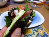 口コミ：簡単！美味しい手巻き寿司がすぐできる・・・浜乙女酢付手巻のり　の画像（1枚目）