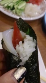 口コミ：手巻き寿司がすぐ出来る！浜乙女酢付手巻き海苔の画像（1枚目）