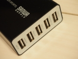 口コミ：５台まで同時充電OK☆SANWA USB充電器の画像（2枚目）