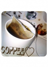口コミ：カップインコーヒー♡綺麗なコーヒー!?♡の画像（2枚目）