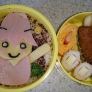 福島県西会津町のゆるキャラ、こゆりちゃんのキャラ弁☆