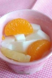 「牛乳杏仁豆腐」の画像