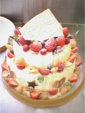 「娘の誕生日ケーキ」の画像（1枚目）