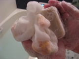 口コミ記事「クレオレアの【ごまはちみつ洗顔石鹸】でスキンケアしてます(｡･ω･｡)」の画像