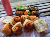 口コミ：モニプラ☆共立食品『なめらかアーモンド』＆浜離宮でピクニック♪の画像（3枚目）
