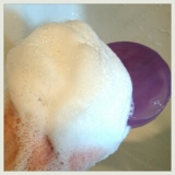 口コミ：【ＳＨＩＫＯＮ】紫根石けん　紫根エキス配合石鹸でキメを整え、汚れもスッキリ♪の画像（3枚目）