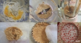 口コミ：☆　いえじま家族　さん　珈琲によく合う！伊江島全粒粉ビスコッティ　で　チーズケーキ作りました！の画像（3枚目）