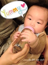 口コミ：母乳感覚で飲める哺乳瓶【リッチェル】広口ほ乳びんの画像（7枚目）