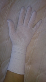 口コミ：敏感肌のための下ばき用手袋の画像（2枚目）