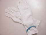 口コミ：冬の手荒れ対策には綿手袋が便利！『敏感肌のための下ばき用手袋』♪の画像（1枚目）
