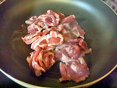 シメジと豚肉のポン酢煮の画像（1枚目）