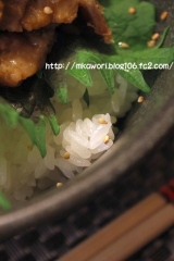 口コミ：BG無洗米26年福島県産コシヒカリ 白米を使って生姜焼き丼を♪。の画像（3枚目）