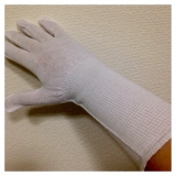 口コミ：キレイな手の為に★簡単保湿できる綿手袋！敏感肌のための下ばき用手袋の画像（6枚目）