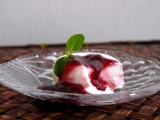 口コミ：北海道 濃厚レアチーズケーキ＆果実ソース　の画像（2枚目）