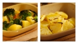 口コミ：K+dep（ケデップ）グリルディッシュ　焼きジャガブロッコリーと焼きパイナップルの画像（4枚目）