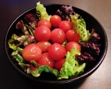 茄子メニュー２品とミニトマトのサラダの画像（3枚目）