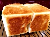 口コミ：アロエの花蜜でミルク食パン@イースト、HBの画像（8枚目）