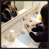 口コミ：娘と一緒に手洗い習慣　ミヨシ　無添加せっけん 泡のハンドソープの画像（6枚目）