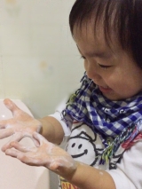 口コミ：無添加!!ミヨシ石鹸の泡石鹸で親子で手洗い清潔習慣！＊当選の画像（4枚目）