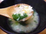 口コミ：お湯を注いですぐできる!! 世田谷自然食品さんのおいしい『かにの雑炊』の画像（1枚目）