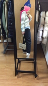 口コミ記事「Pierrot着回し力抜群の春ニット♡GUワイドパンツ＆しまむらボーダーで」の画像