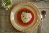 口コミ：トマトのクーリーと卵のポシェの画像（5枚目）