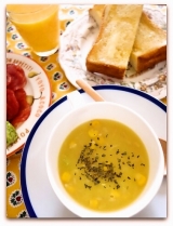 口コミ記事「朝食パレットで簡単コーンスープ♪」の画像