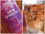 口コミ：ワインのような香り♪・炭酸水 KUOSスパークリング ロゼ・ゴールドの画像（2枚目）