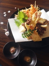 口コミ記事「たけのこと豚の天ぷら。」の画像